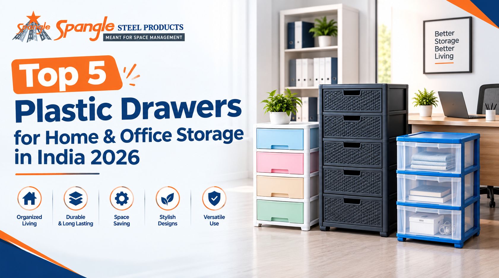 Top 5 Plastic Drawers for Home..
