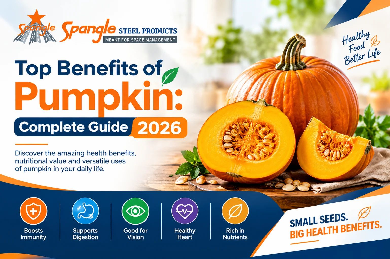 Top Benefits of Pumpkin :Compl..